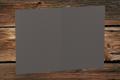 [164070176] Klappkarten 105/210x148 mm (A6) hochdoppelt Schiefer gerippt 220 g/qm